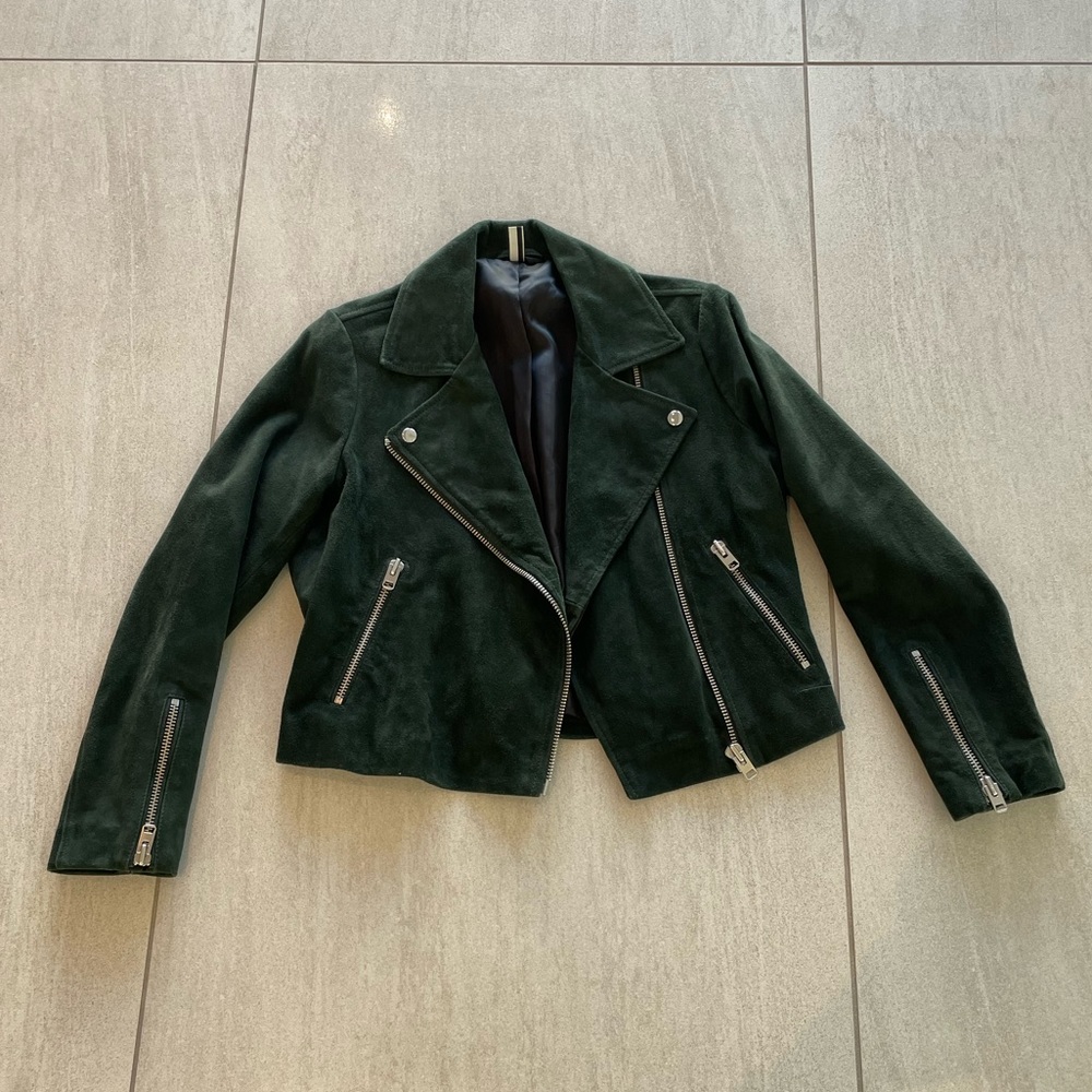 Green Suede Jacket - image 1